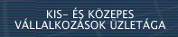 KIS- �S K�ZEPES V�LLALKOZ�SOK �ZLET�GA